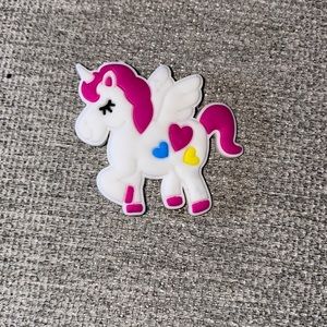 Unicorn Croc Charm